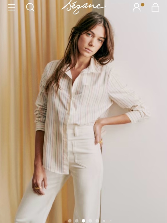 Sezane Tops - Sézane TOMBOY SHIRT